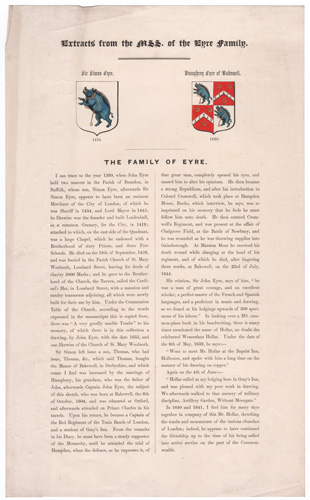 The Family of Eyre